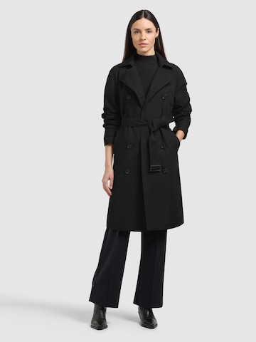 Manteau mi-saison 'Rula2 ' khujo en noir