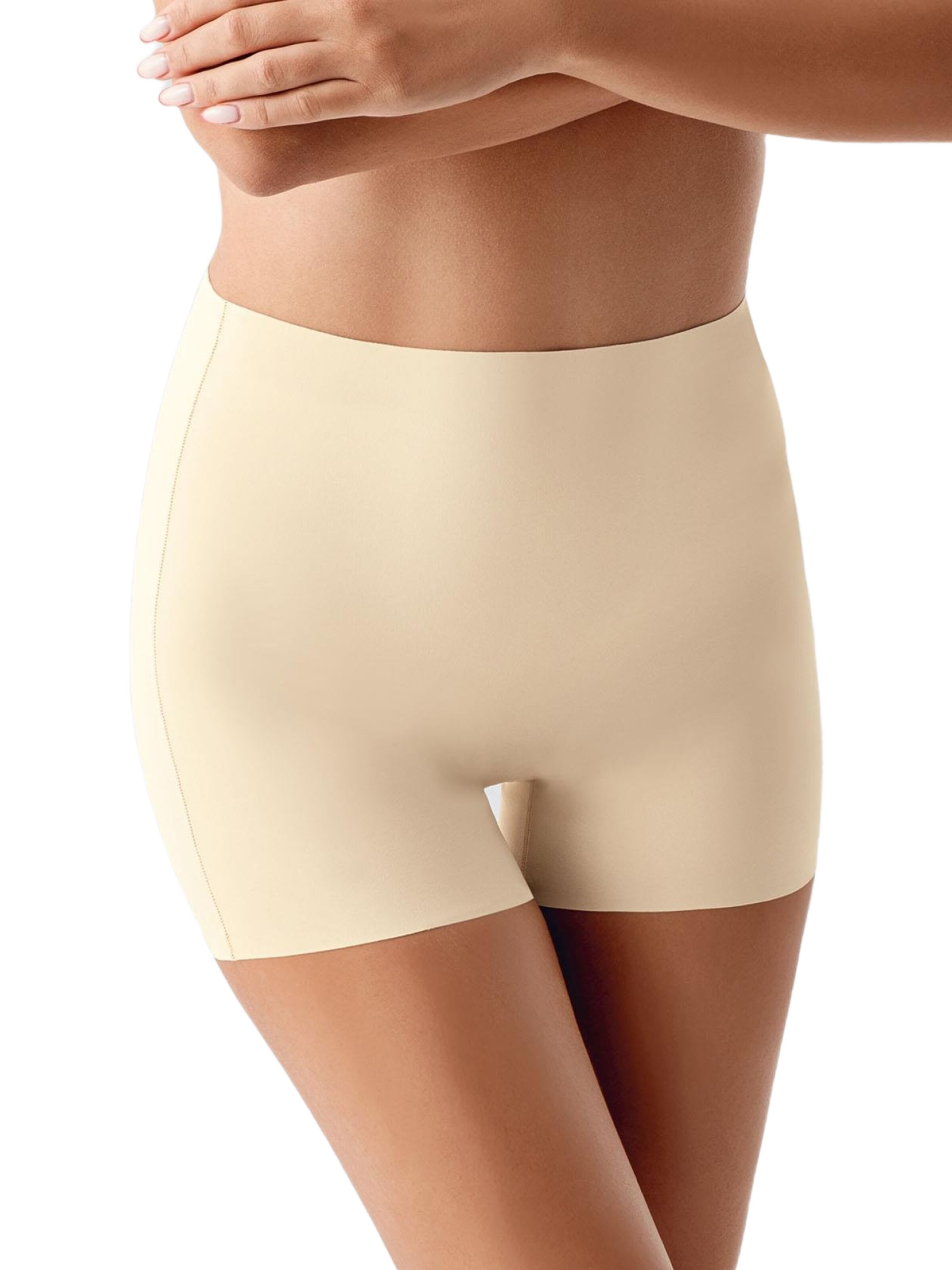 Skinny Pantalon modelant C&City en beige : devant