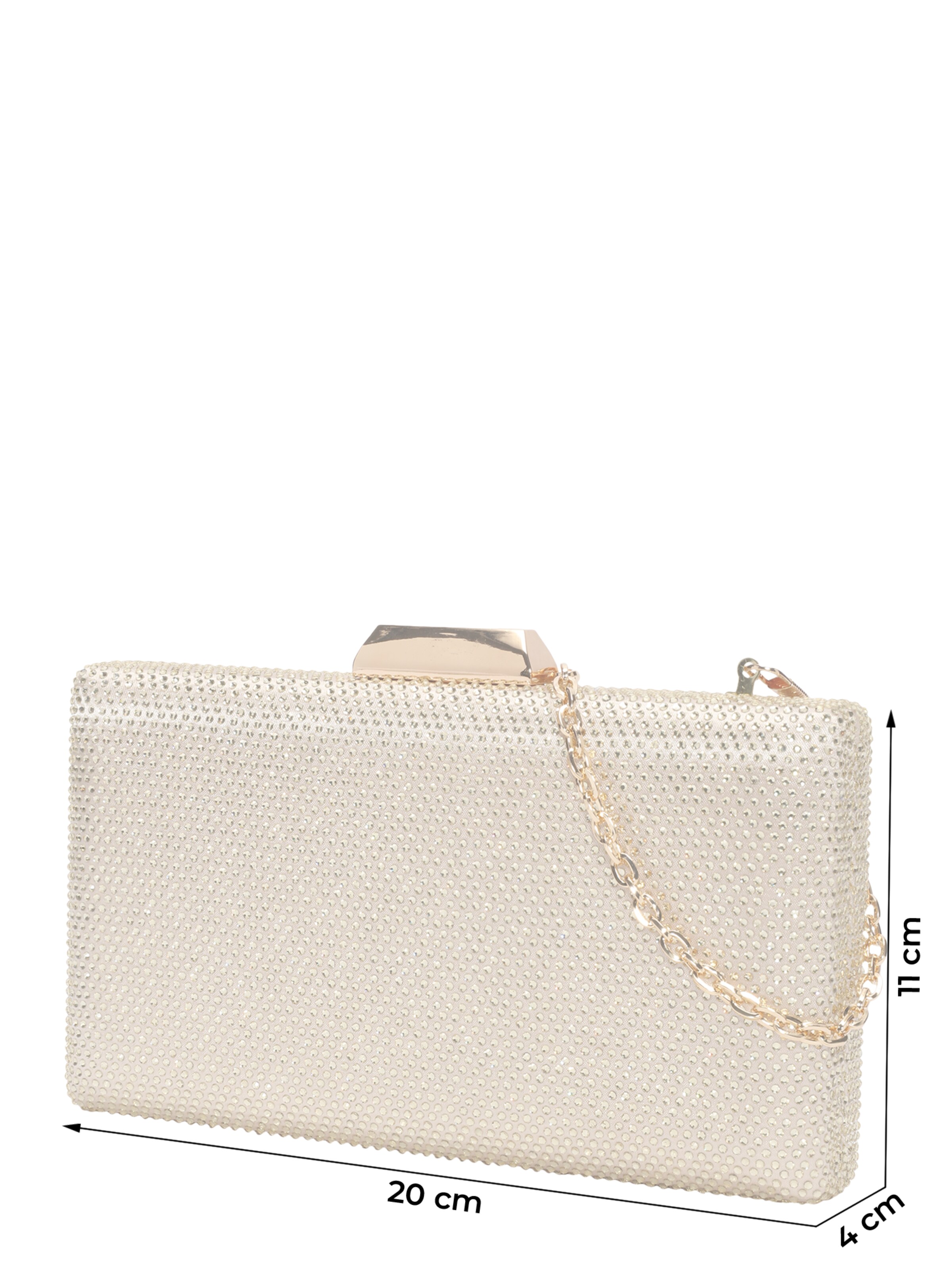 mascara Clutch in Gold