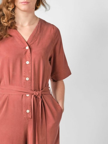 Klitmøller - Macacões ' Marna ' em laranja