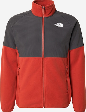 THE NORTH FACE Funktionsfleecejakke 'GLACIER' i grå: forside