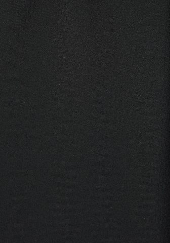 LASCANA Bustier Badeanzug in Schwarz