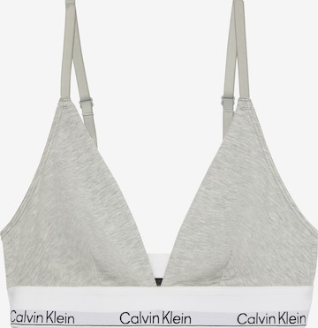 Calvin Klein Triangen Behå i grå: framsida
