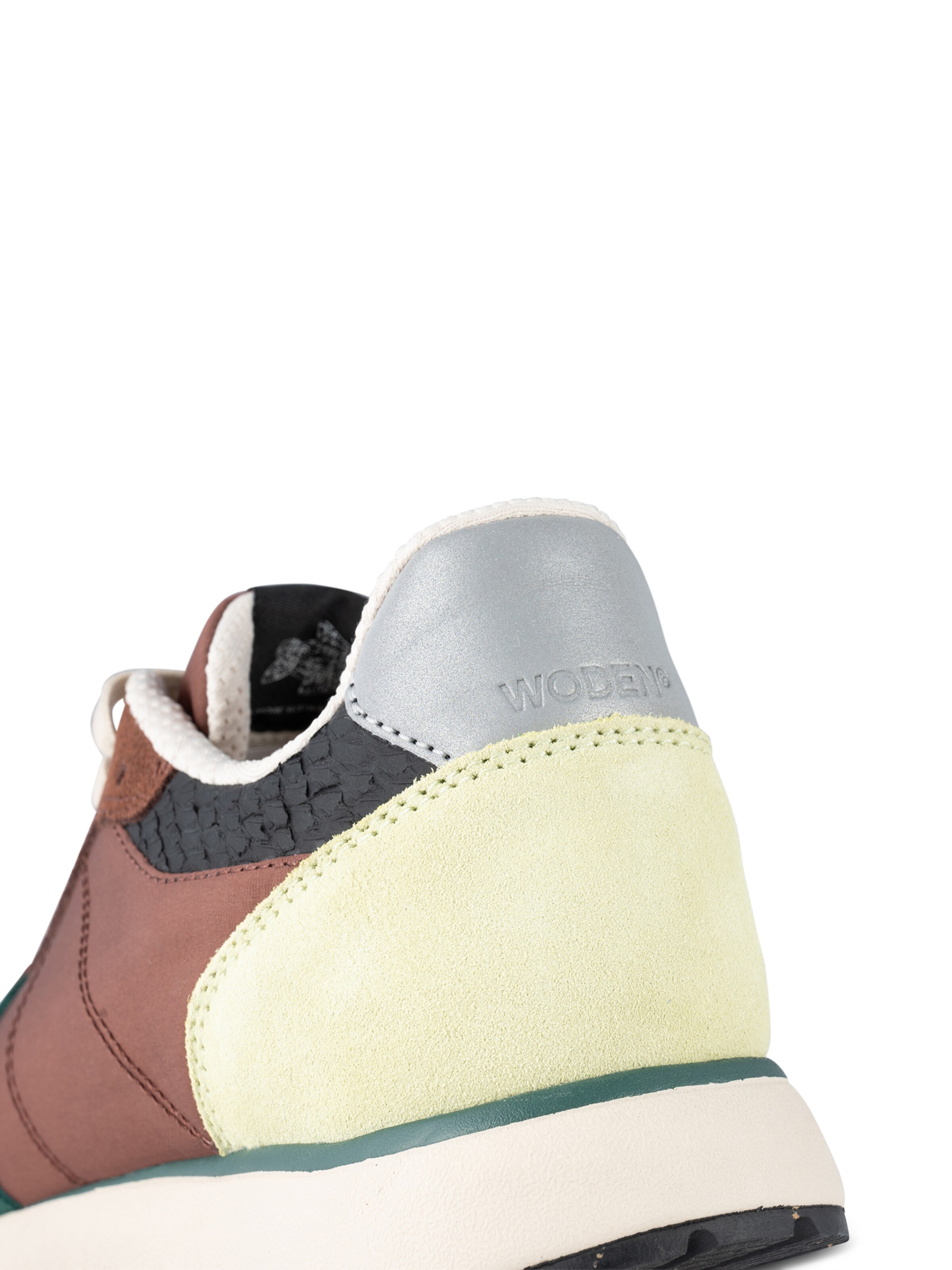 WODEN Sneaker low 'Ronja Reflective' i brun