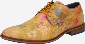 BULLBOXER Lace-Up Shoes in Yellow: front