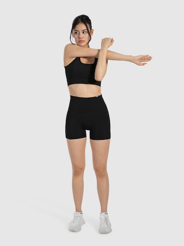 Smilodox Slim fit Sports trousers ' Leola ' in Black