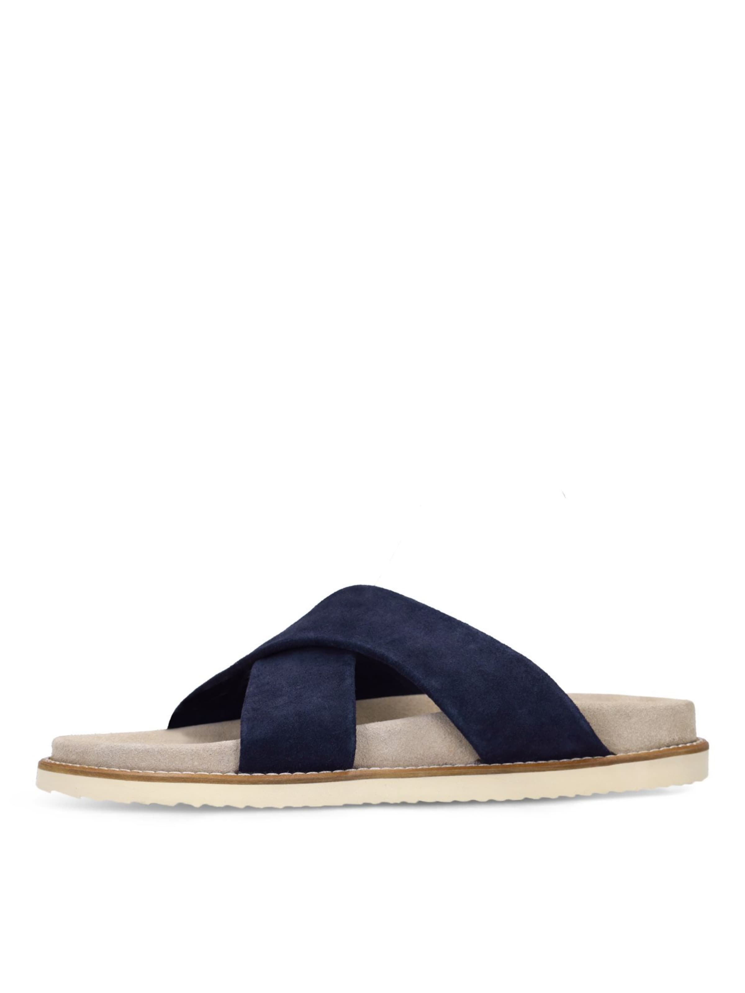 Mule MANFIELD en bleu : devant