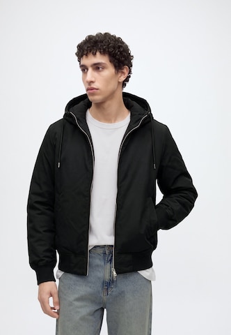 juoda JACK & JONES Demisezoninė striukė 'JCOTRACE'