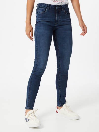 Pepe Jeans Kavbojke 'Regent' | moder denim barva, Prikaz modela