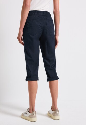 STREET ONE Slimfit Hose in Blau