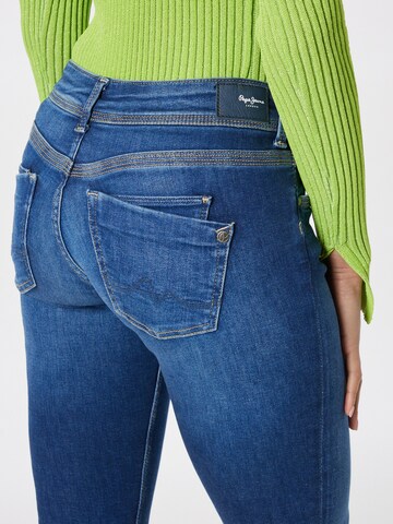 Coupe slim Jean 'Saturn' Pepe Jeans en bleu