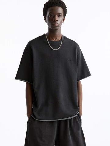 Pull&Bear T-Shirt in Schwarz: Vorderseite
