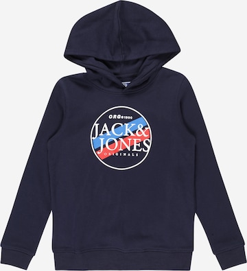 Jack & Jones Junior Μπλούζα φούτερ 'Codyy' σε μπλε: μπροστά