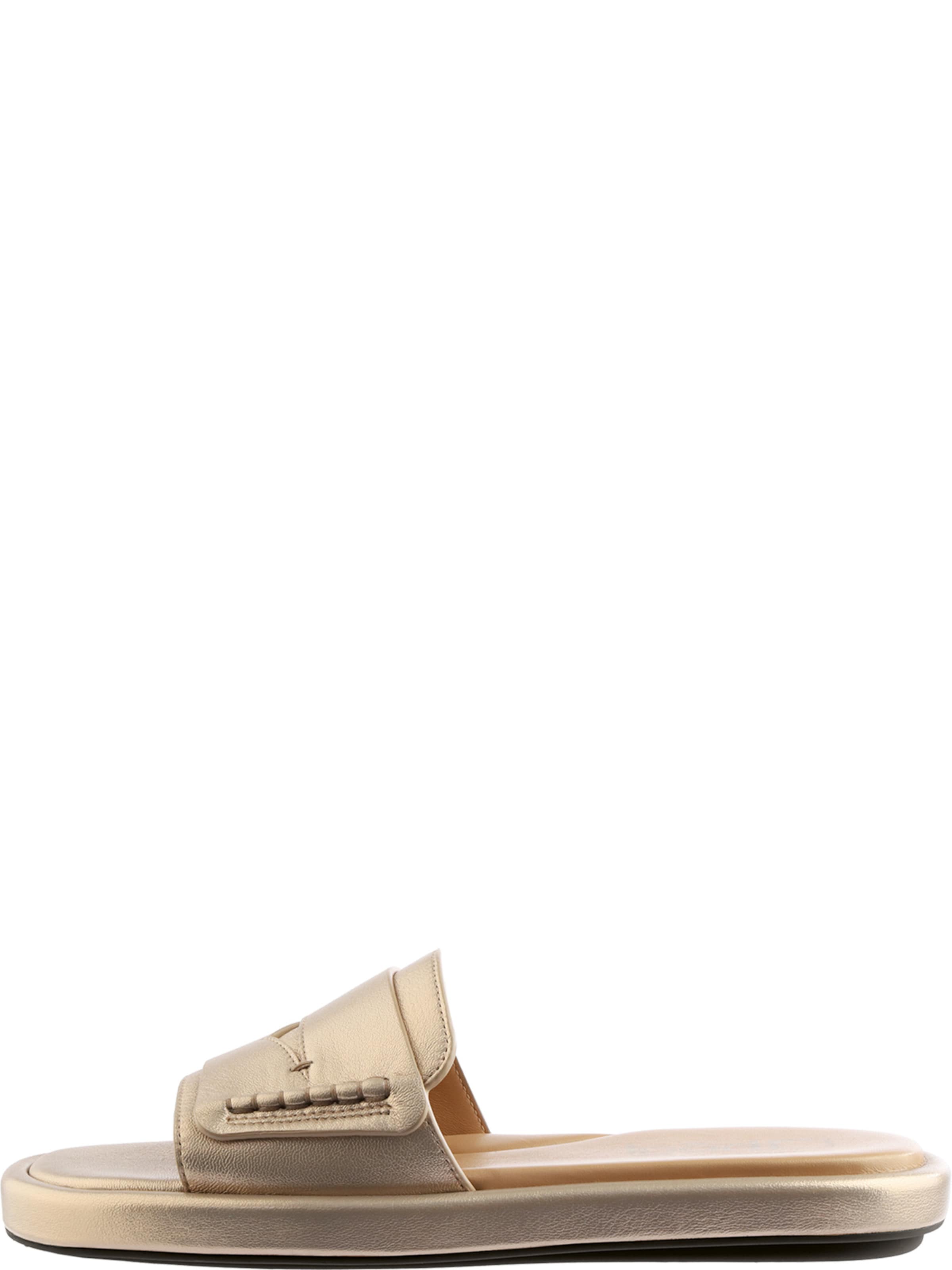 Mule ' ELLA ' Högl en beige : devant
