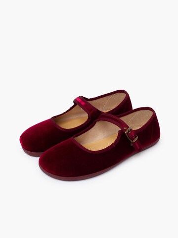 Chaussure basse Pisamonas en rouge