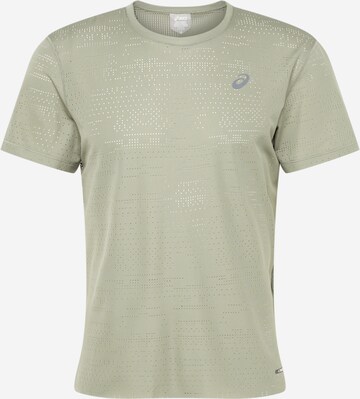 ASICS Performance Shirt in Green: front