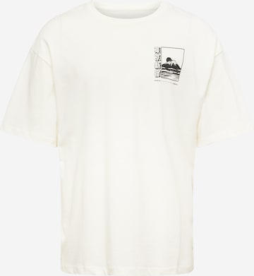 JACK & JONES T-shirt 'SHIBUYA' i beige: framsida