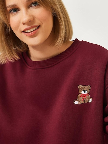 Bianco Lucci - Sweatshirt em vermelho