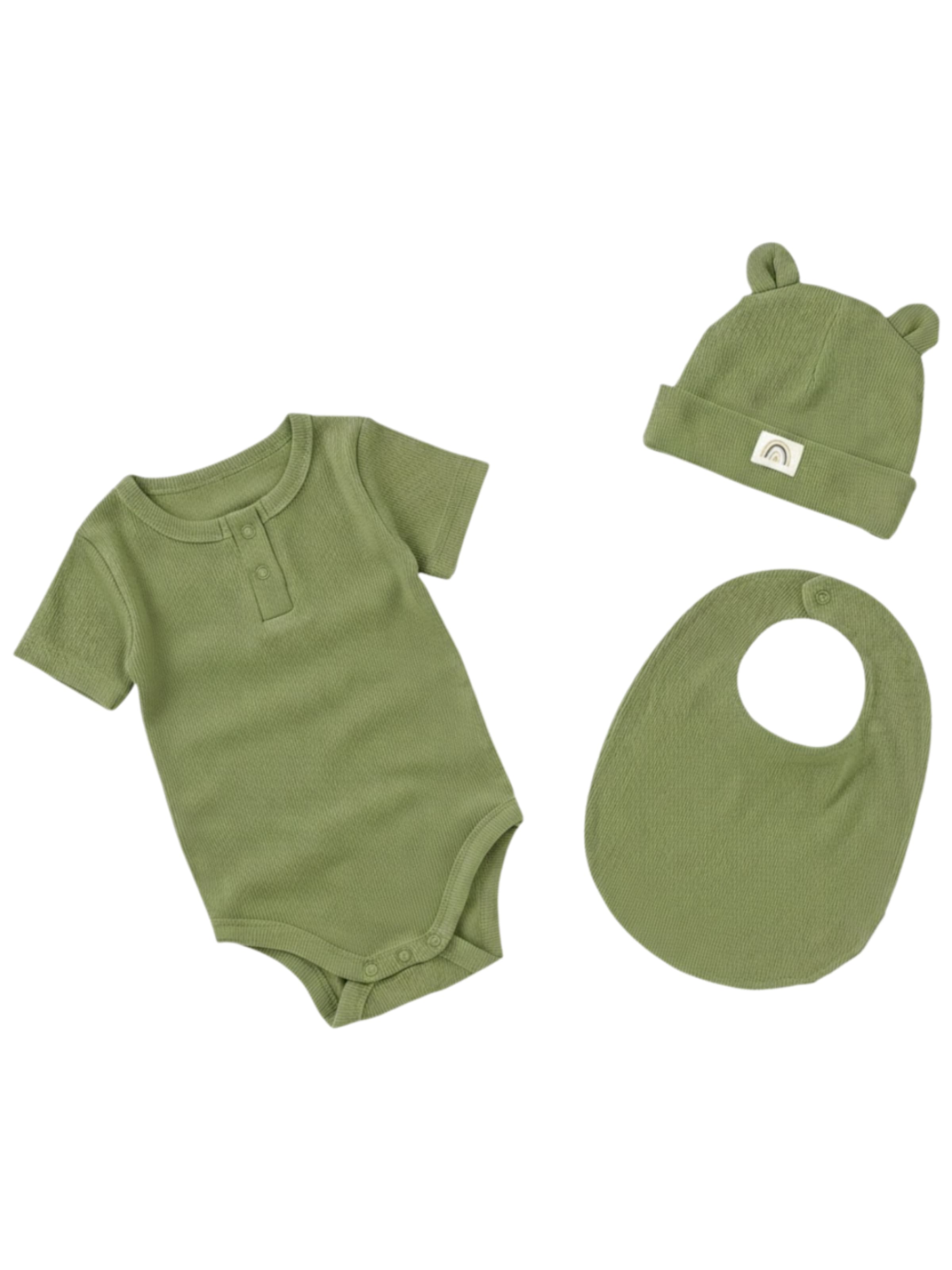 Räuberella Set in Green: front