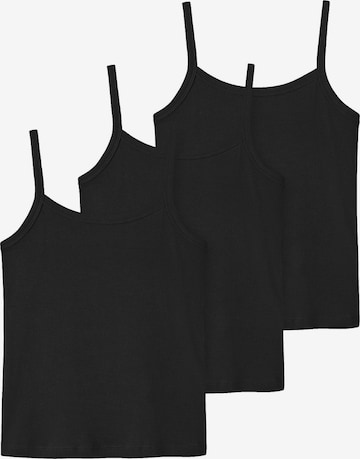 LMTD Top in Schwarz: Vorderseite