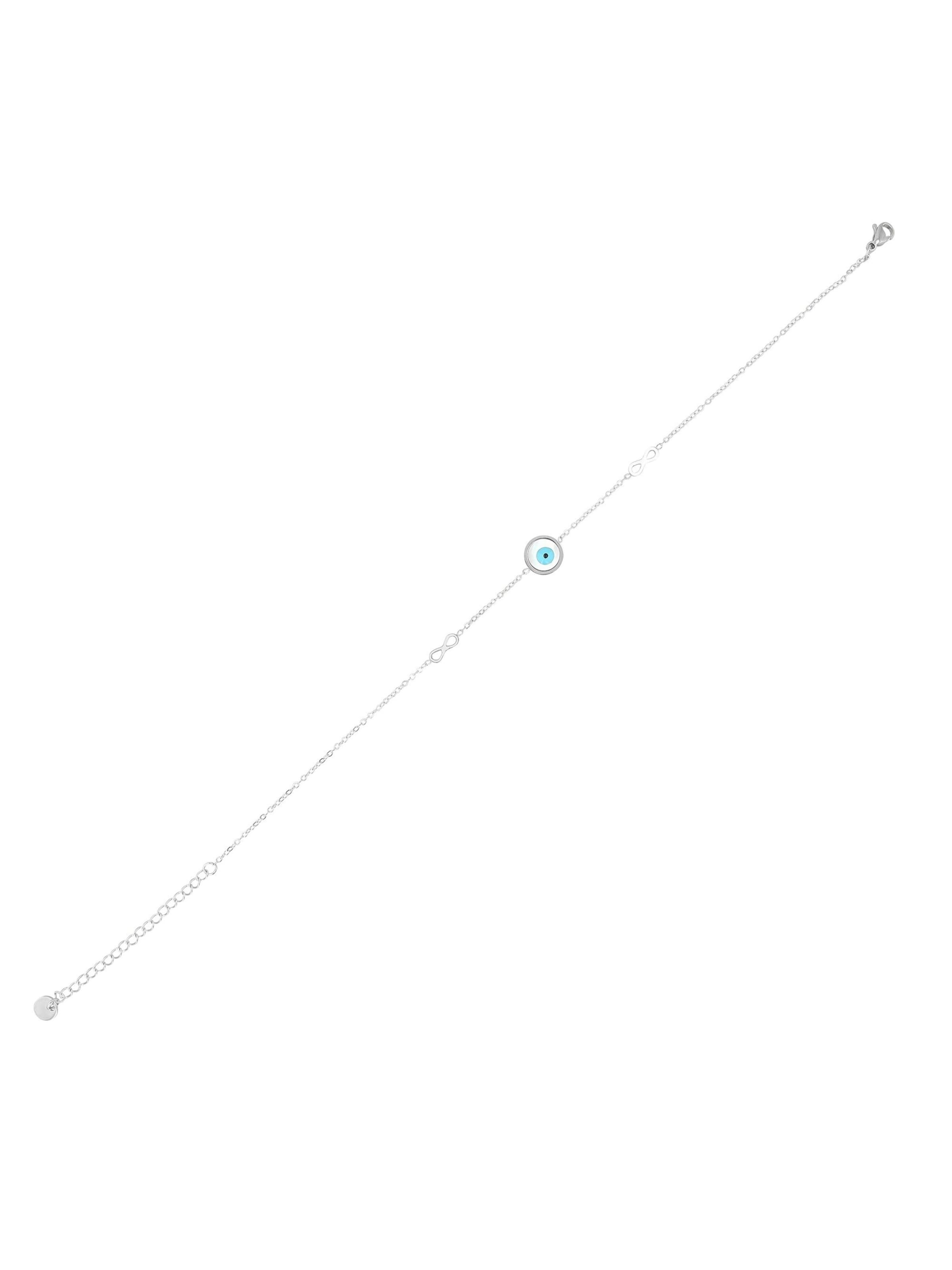 Akzent Fußschmuck 'Wenna, langlebig'‌‌‌‌‌‌‌‌ in Silber