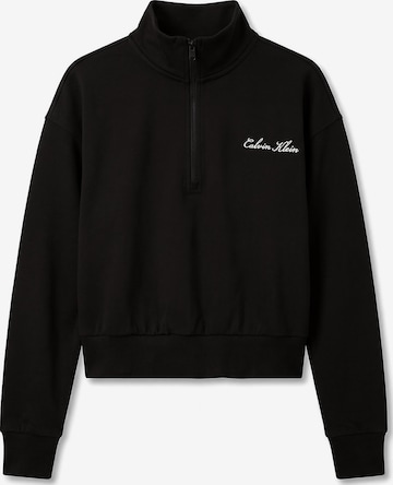 Calvin Klein Sweatshirt in Black: front