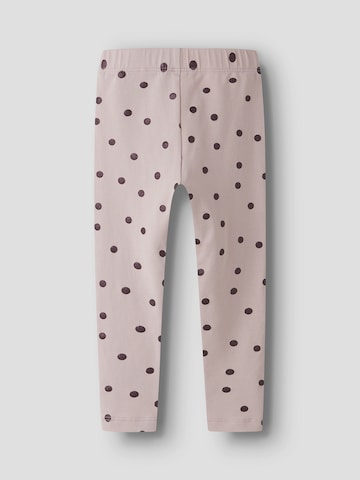 NAME IT - Skinny Leggings 'NMFVIVIAN' em roxo