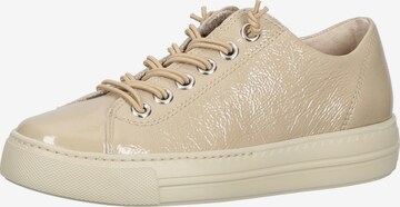 Sneaker bassa di Paul Green in beige: frontale