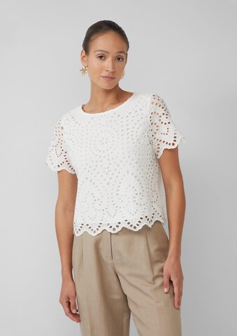 s.Oliver BLACK LABEL Blouse in Beige: front