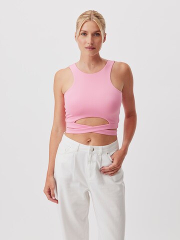 LeGer by Lena Gercke Top 'Shelly' in Pink: predná strana