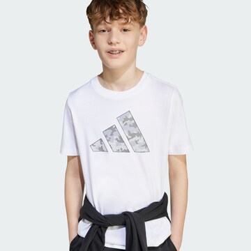 T-Shirt fonctionnel ADIDAS SPORTSWEAR en blanc
