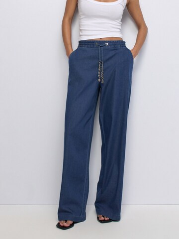 Salsa Jeans Regular Chino trousers in Blue: front