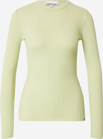 ARMEDANGELS Pullover 'ALAANIA' i grøn: forside