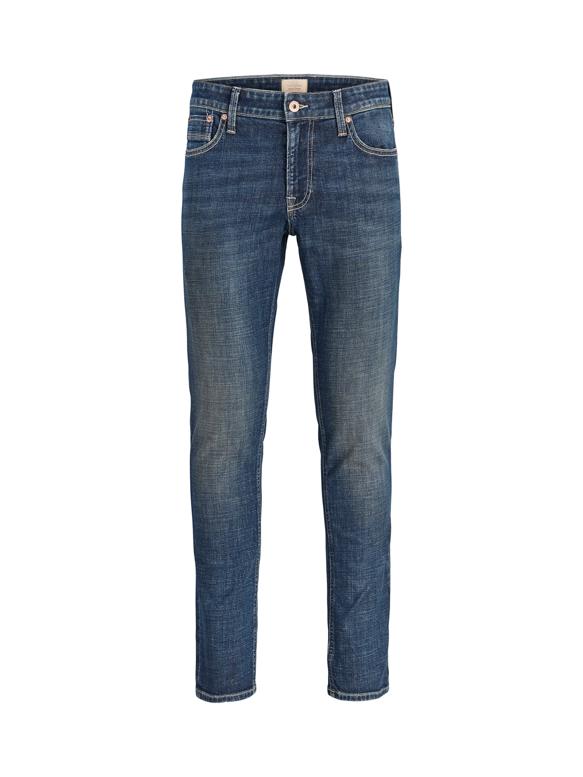 JACK & JONES Slimfit Jeans 'JJIGLENN JJVINTAGE' in Blau: Vorderseite