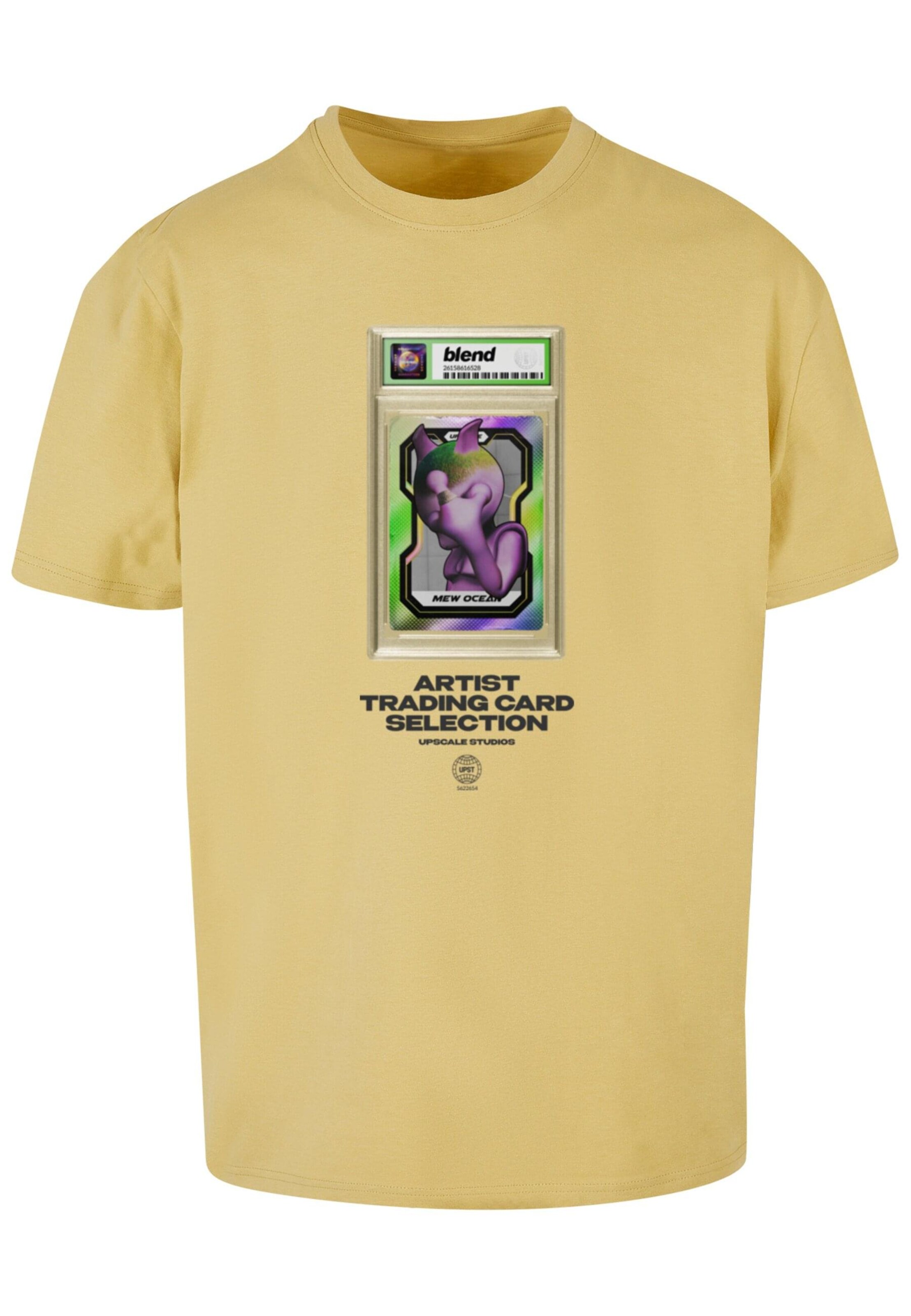 MT Upscale Shirt 'Blend' in Yellow: front
