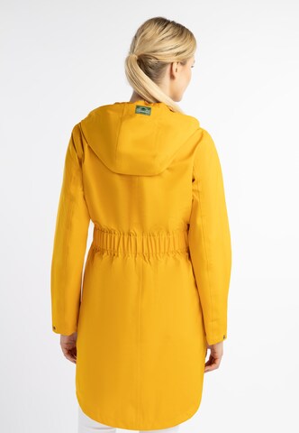 Manteau fonctionnel Schmuddelwedda en jaune