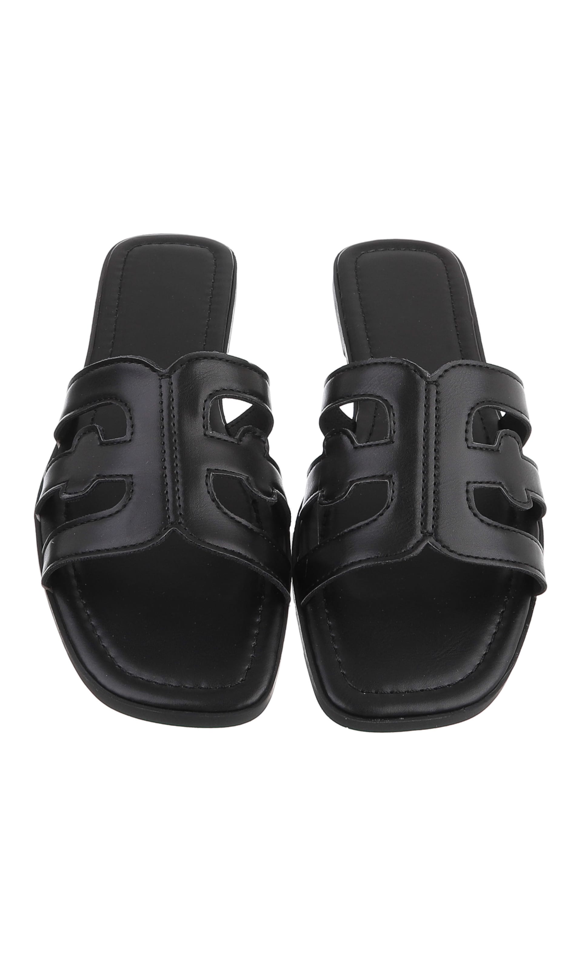 Ital-Design Mules in Black
