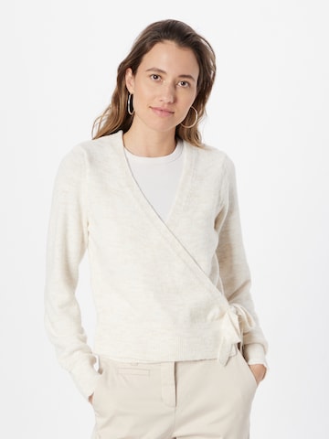 NLY by Nelly Knit Cardigan in Beige: front