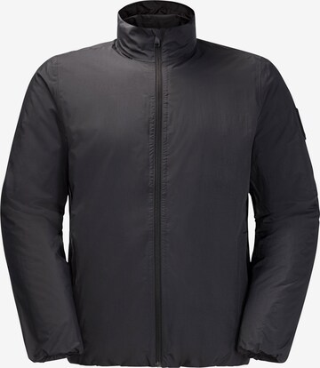 JACK WOLFSKIN Outdoorjas 'TEXTOR' in Zwart: voorkant