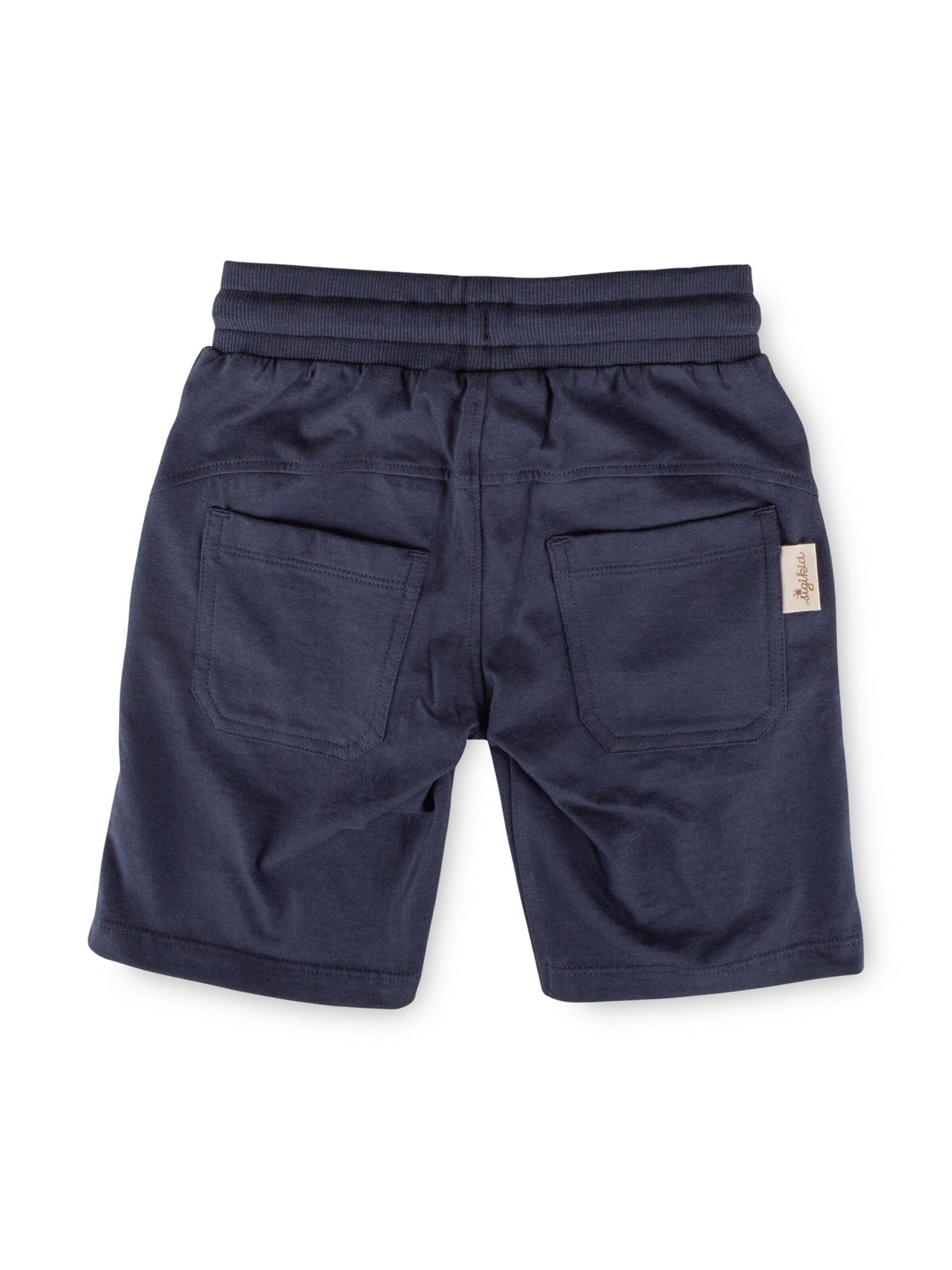 SIGIKID Regular Pants 'Bermuda Happy Holiday' in Blue