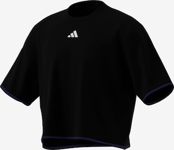 ADIDAS PERFORMANCE Funktionsshirt in Schwarz: Vorderseite