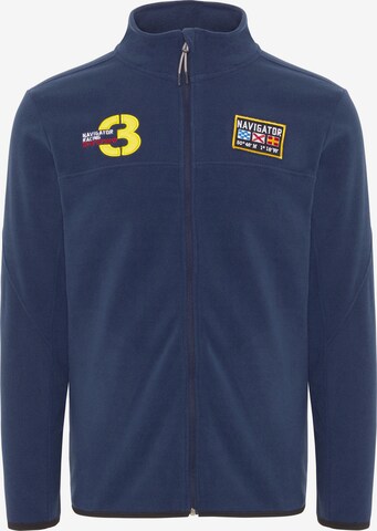 Navigator Fleece Jacket in Blue: front