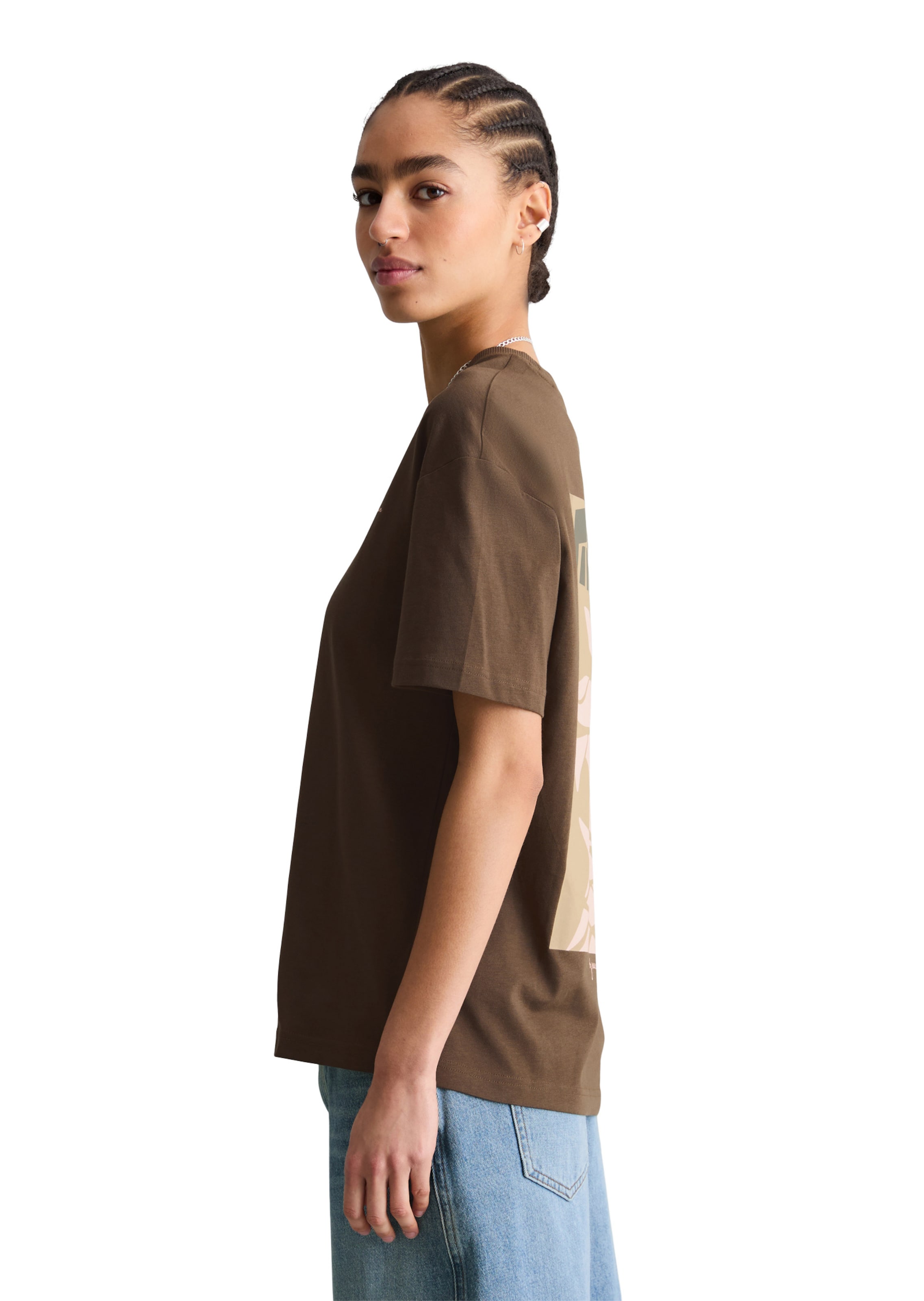 Marc O'Polo DENIM T-Shirt in Braun