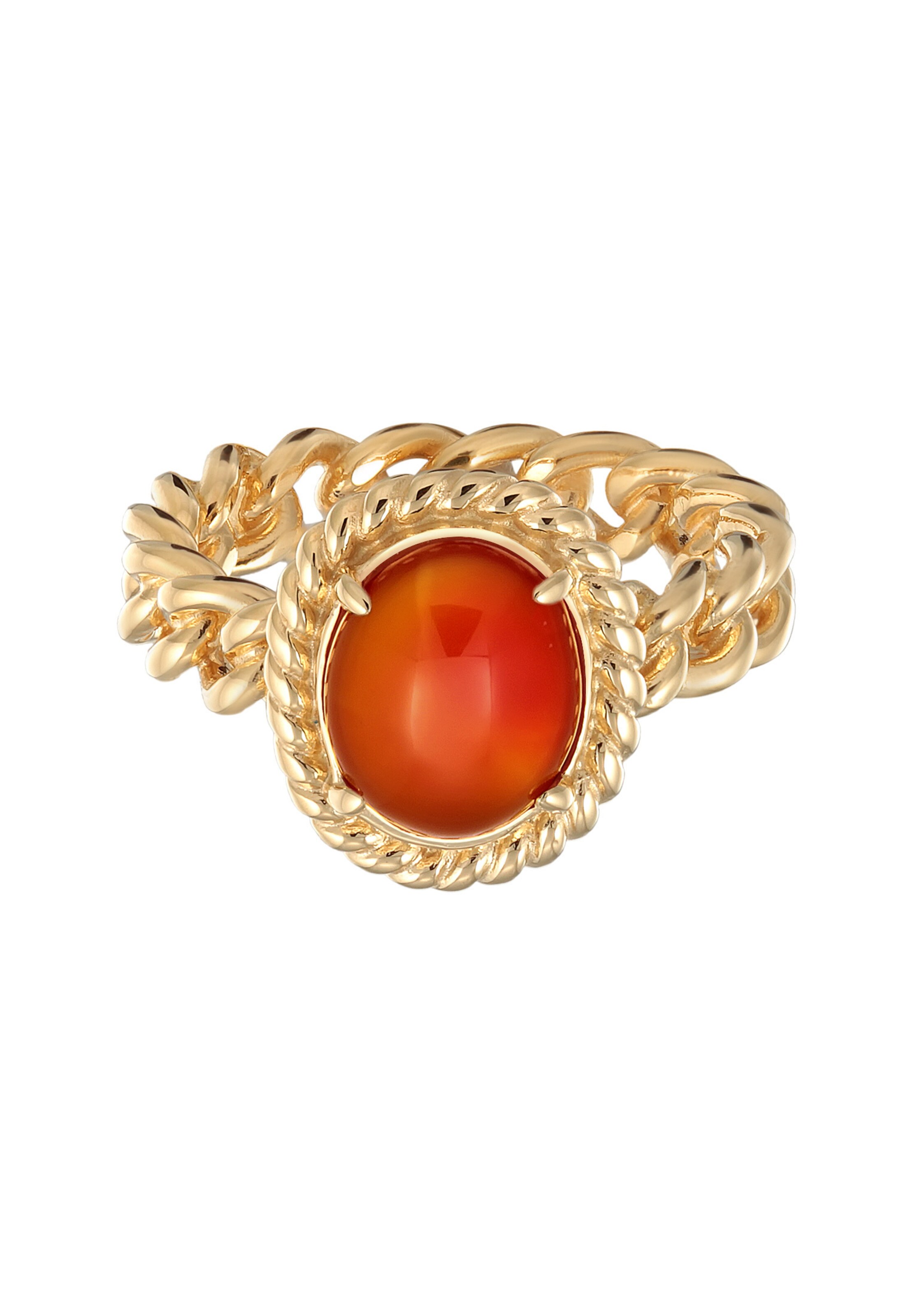 ELLI PREMIUM Ring in Gold: Vorderseite