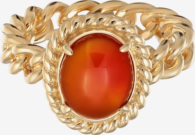 ELLI PREMIUM Ring in gold / orange, Produktansicht