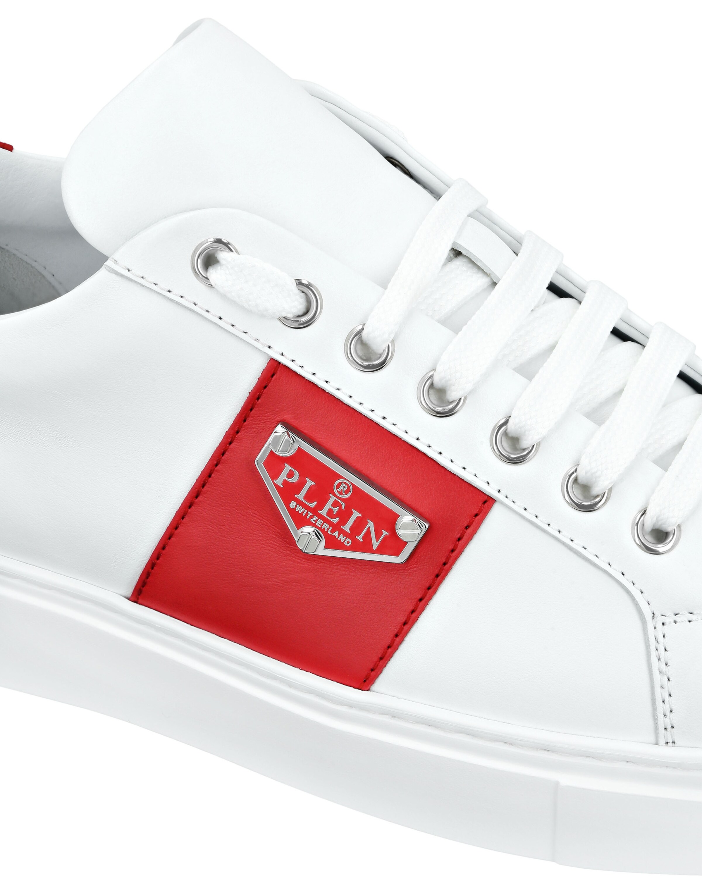 Philipp Plein - Sapatilhas baixas em branco