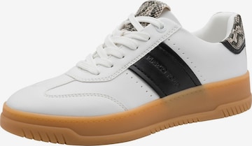 Baskets basses MARCO TOZZI en blanc : devant