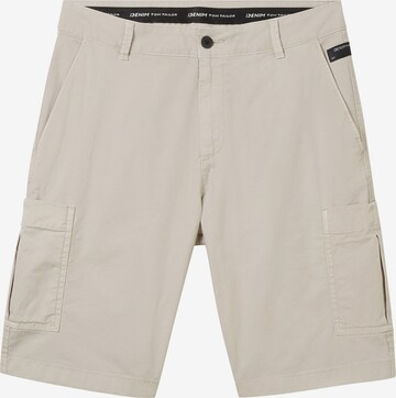 TOM TAILOR DENIM Loosefit Shorts in Beige: predná strana