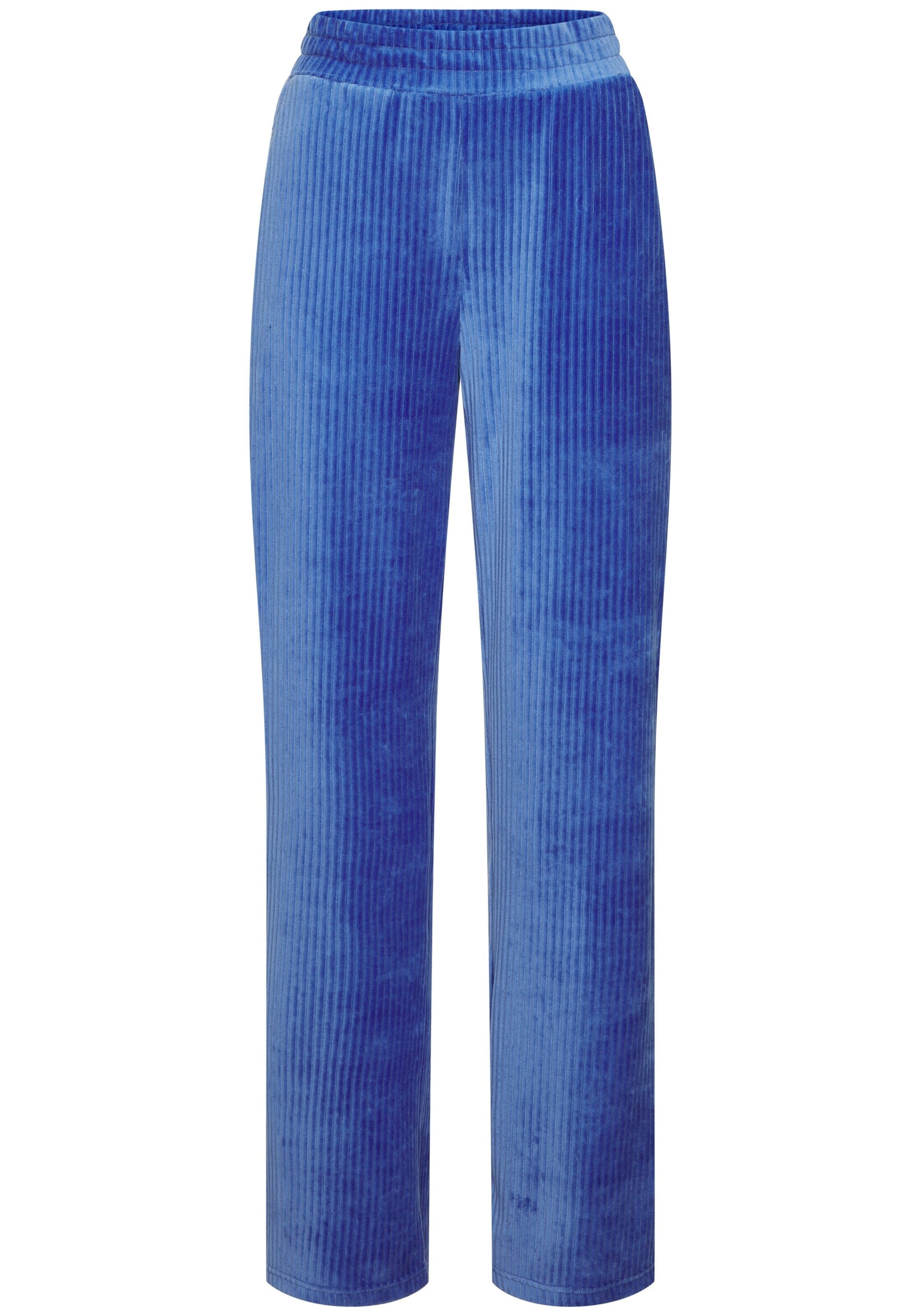 BUFFALO Wide leg Trousers in Blue: front