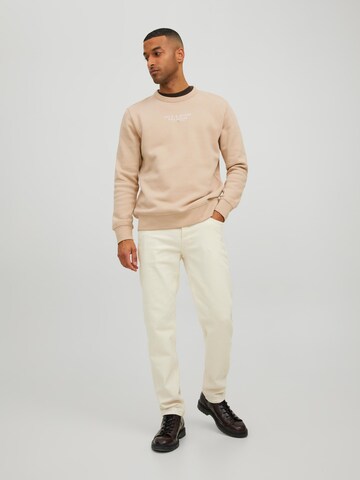 JACK & JONES Sweatshirt 'Archie' i beige